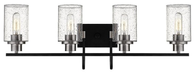 Millennium Lighting 3514 Mb Bn Clifton 4 Light Bath Vanity Matte Black Millennium Lighting 3514 Mb Bn Clifton 4 Light Bath Vanity Matte Black