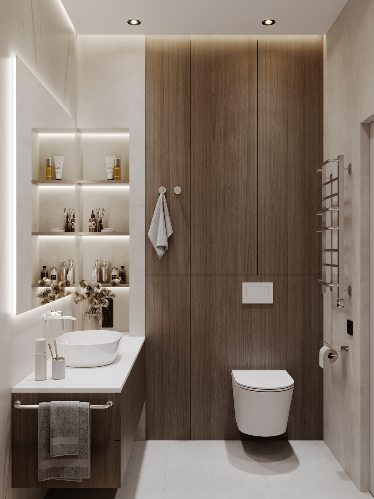 Идеальный современный интерьер в ЖК Homecity