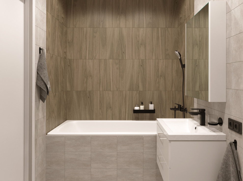 Типовой проект 1 бюджетного ремонта от застройщика.