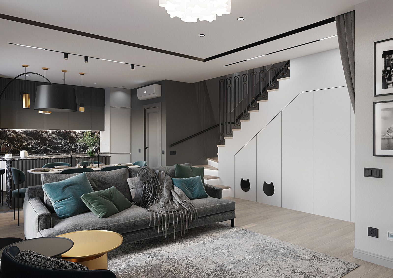 Шикарная квартира в 2 уровня