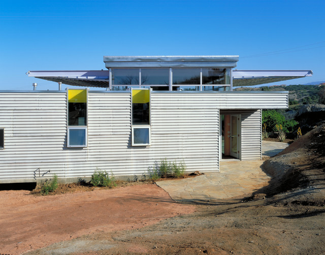 Valley Center House trendy-hus-og-facade