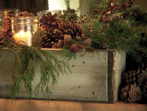 自然素材を使ったおしゃれなクリスマスの手作りインテリア | Houzz