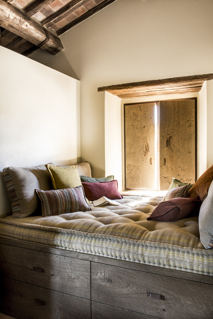 Toscane casa-de-campo-dormitorio