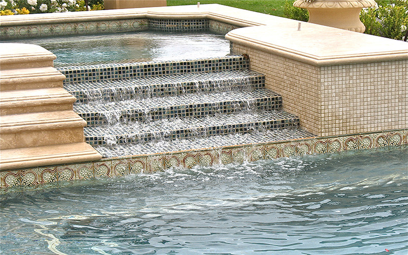 Inspiration for a transitional pool remodel in Orange County