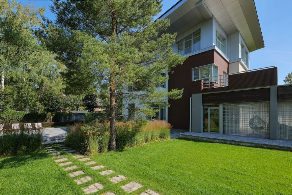 Частный сад "Современный минимализм"