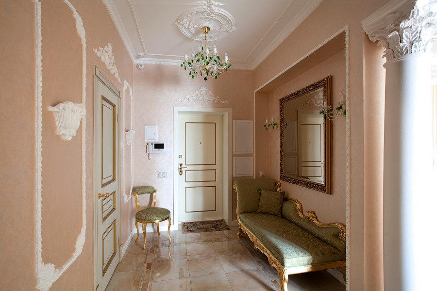 Дворцовая классика (фото готовой квартиры)