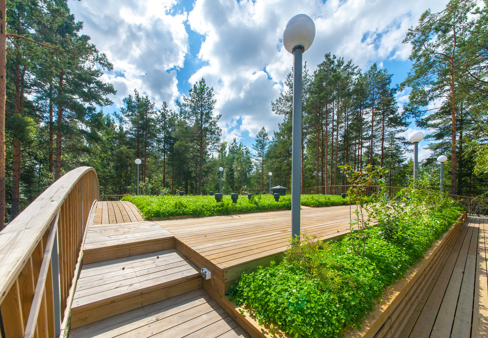 Дома с парком на крыше Hill Park