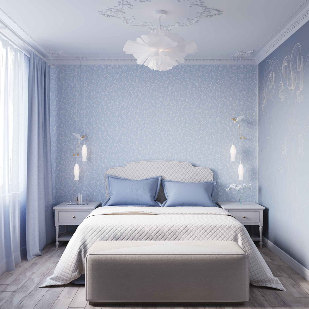 Спальня в стиле Неоклассики с элементами Барокко