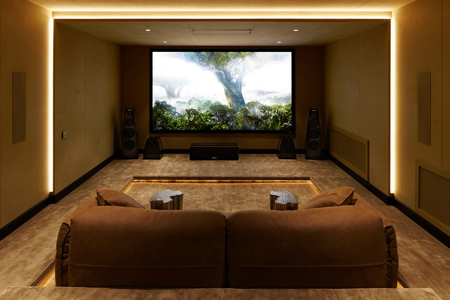 Домашний кинозал на Новой Риге