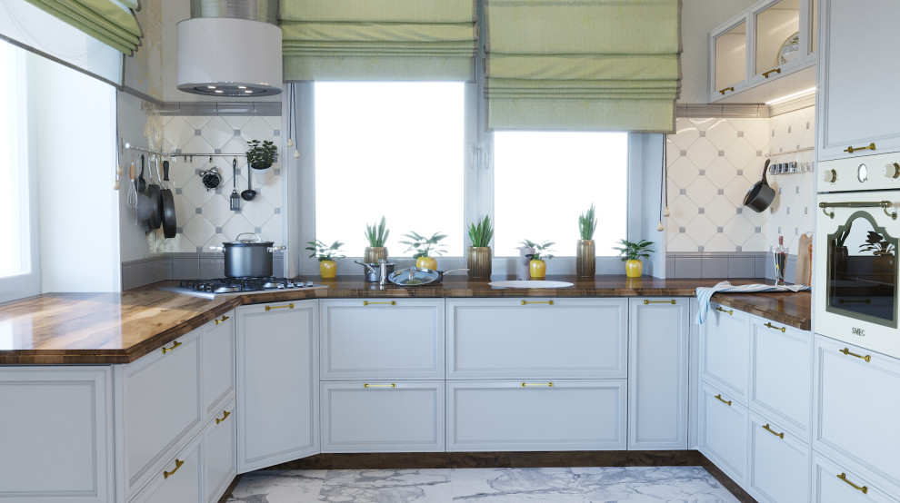 Загородный дом в провансе с элементами современной классики