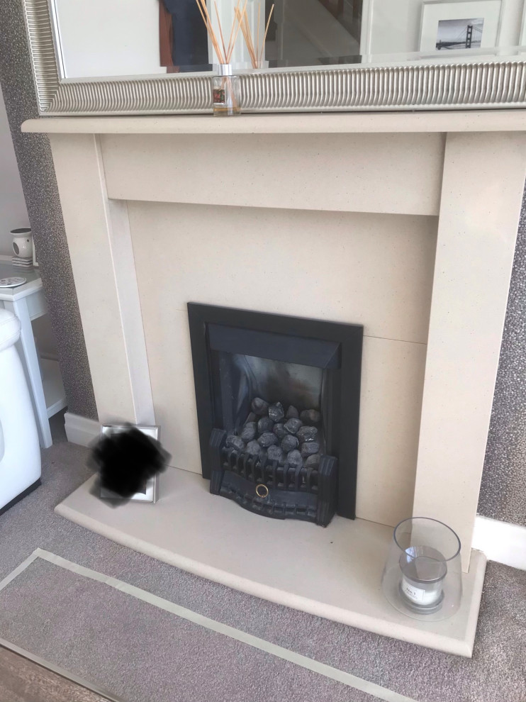 Painting fireplace surround | Houzz UK