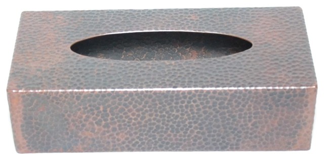 Kleenex Rectangular Cover Hand Made Copper Sink
