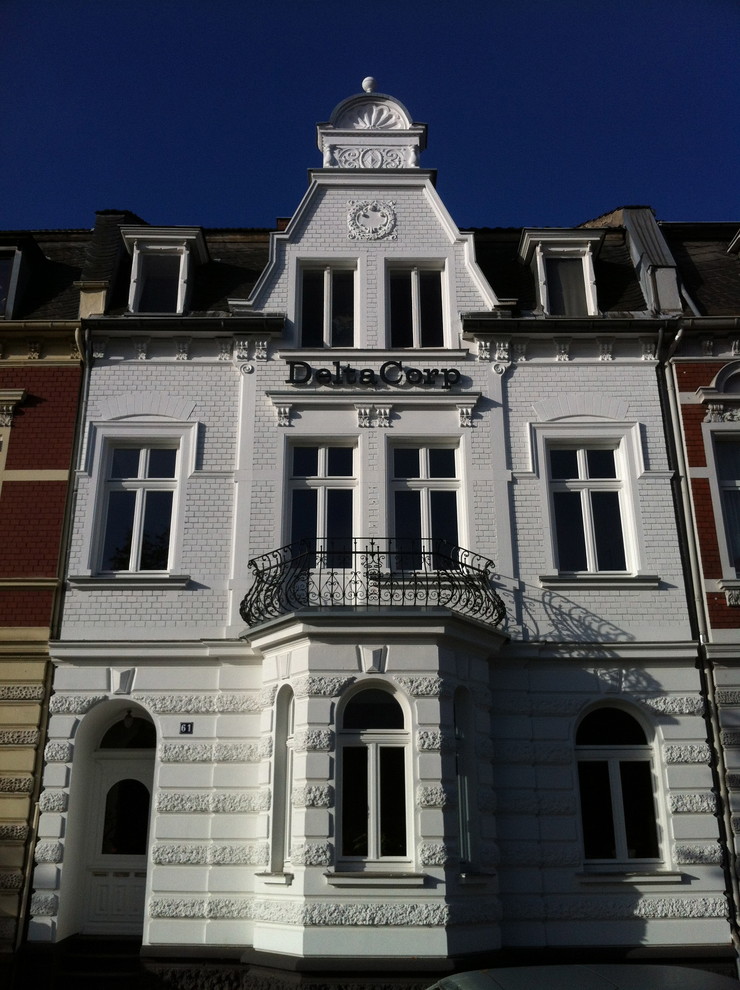 Hausansicht nach Sanierung