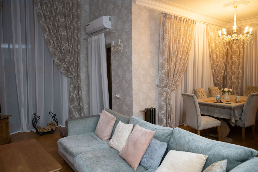 Загородный дом (внутренний монтаж ретро электрики)