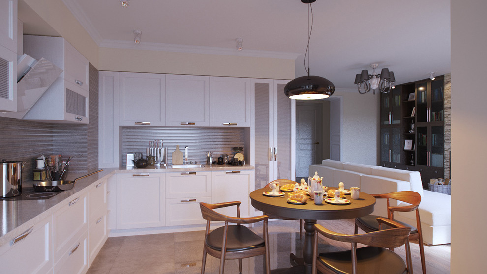 Уютная квартира для проживания трех поколений