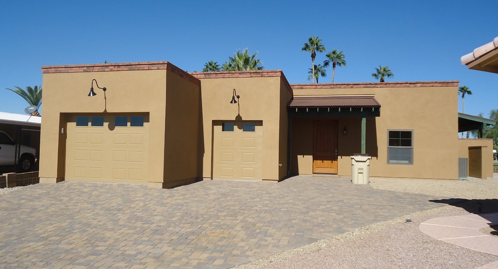 Inspiration for a rustic kitchen remodel in Phoenix