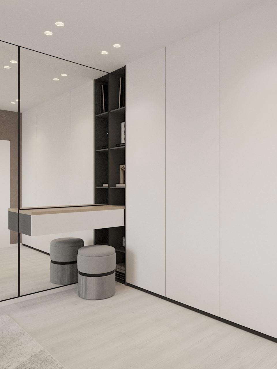 Спальня с современном стиле