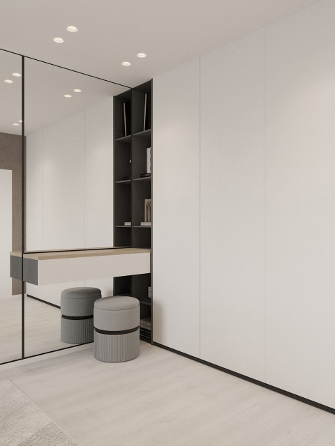 Спальня с современном стиле modern-schlafzimmer