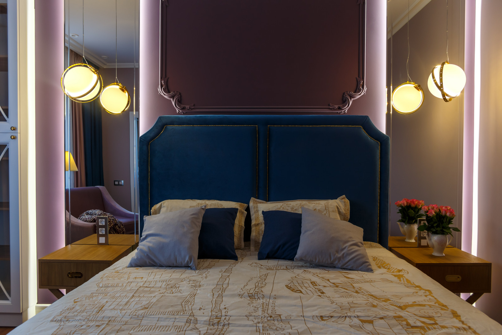 Реализованный проект для семьи из трех человек в ЖК Перспектива, г.Казань