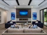 Contemporary Family Room by GW Homes