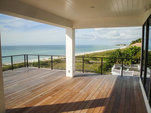 Cable Railing contemporary-terrace