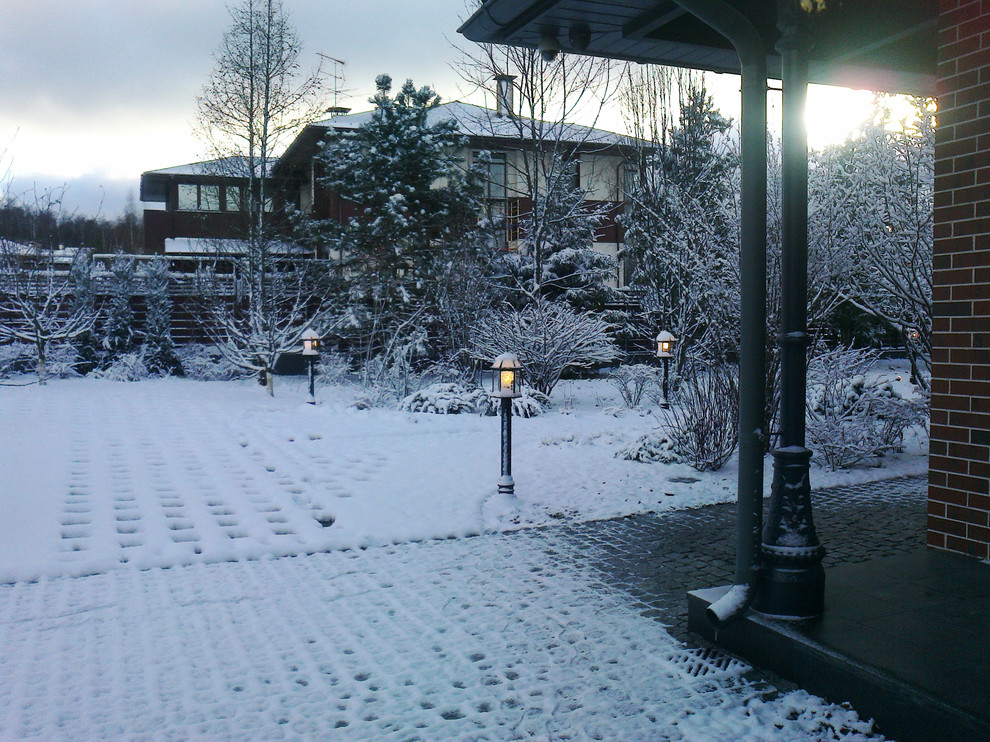 Современный сад в КП "Променад"