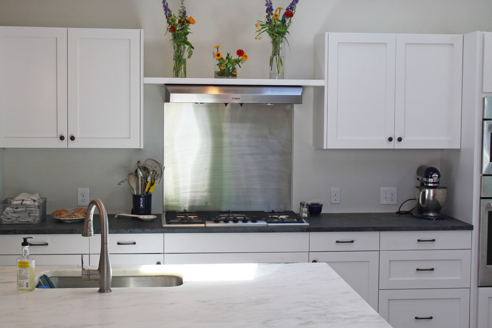 Kitchen - transitional kitchen idea in Boston