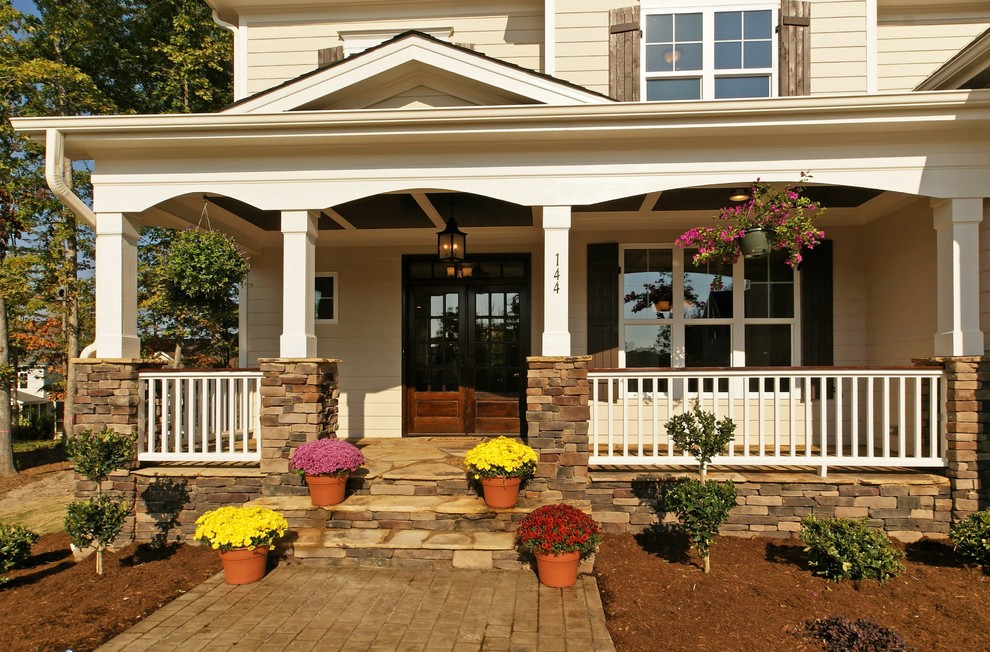 Traditional exterior in Raleigh.