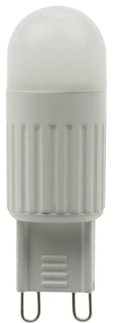 Elitco Lighting Deshay 3W 3000K LED G9 Frosted Glass Light Bulb (Set 10) - Led Bulbs - by Homesquare | Houzz