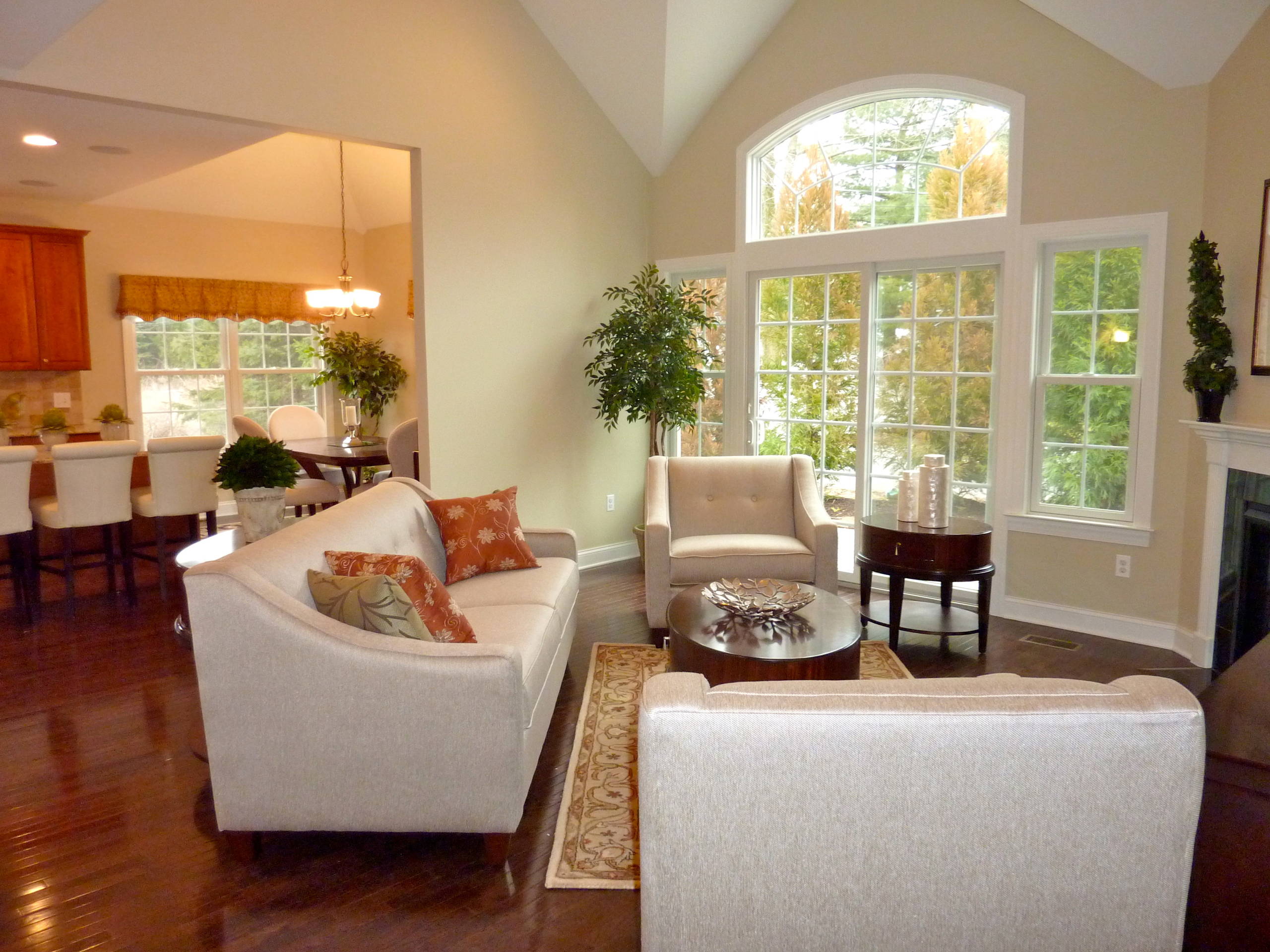 Model Home Living Room Houzz