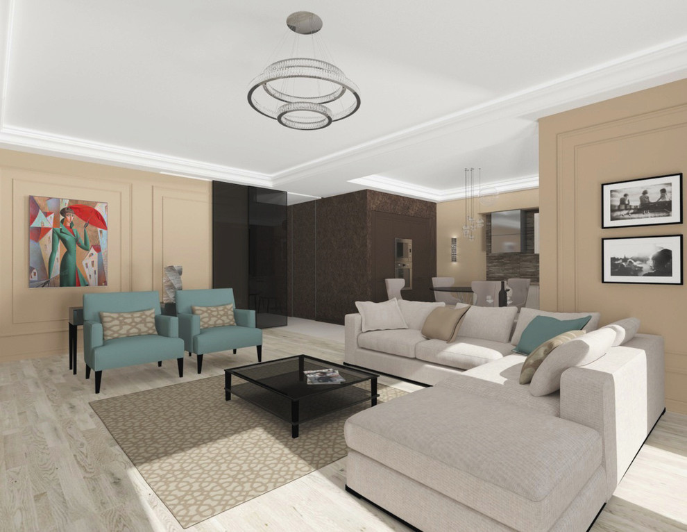 Гостиная-кухня