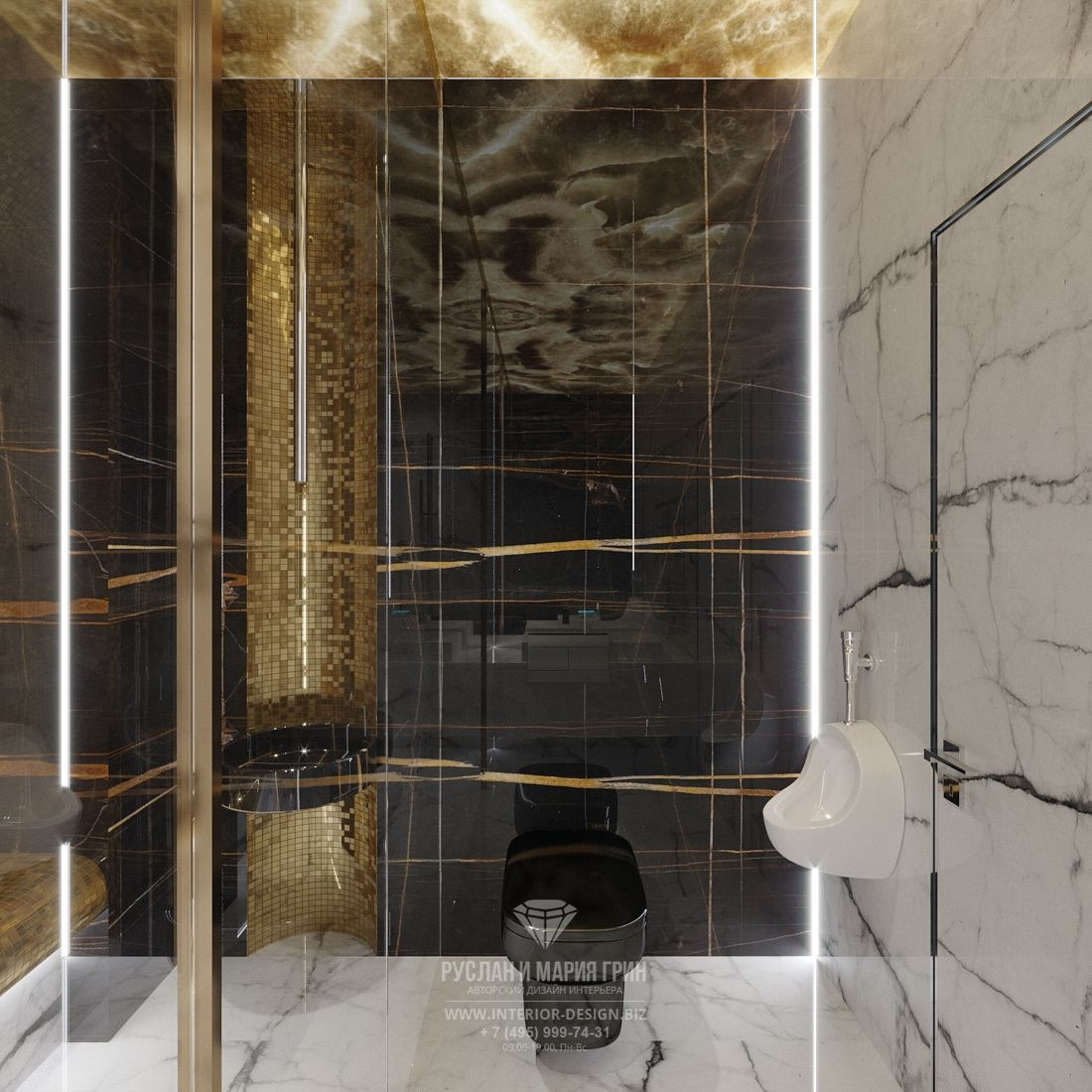 Дизайн элитной двухуровневой квартиры