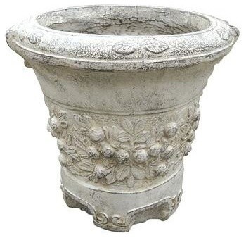 European Garden Classical Fruit Urns: Grande