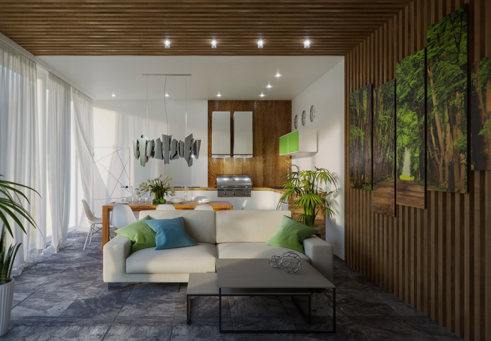 Летняя кухня и баня