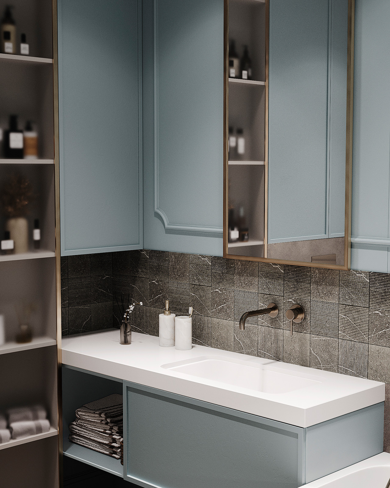 Дизайн проект квартиры в ЖК "Манхэттен"