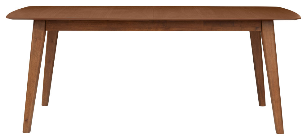 Walnut Extendable Dining Table 75/92x37