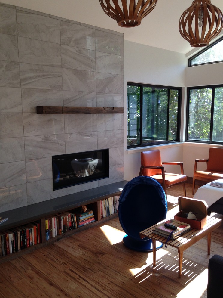 Great Room upgrade - Contemporary - Living Room - Austin 