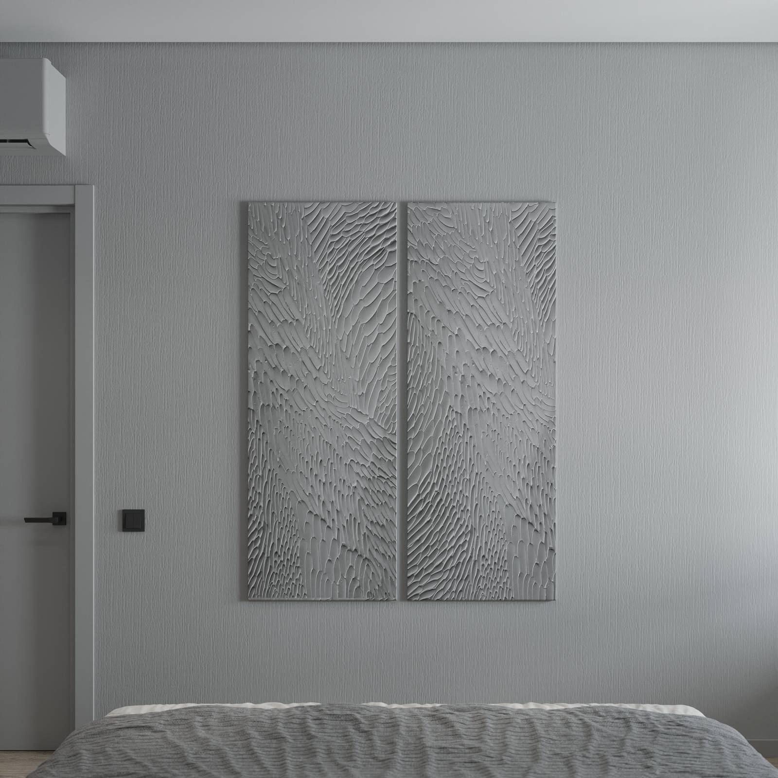 Проект квартиры для молодой семьи в Екатеринбурге. Спальня