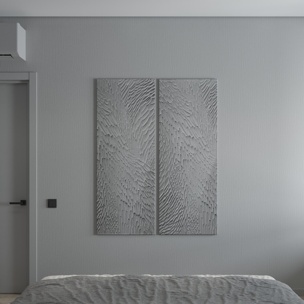 Проект квартиры для молодой семьи в Екатеринбурге. Спальня