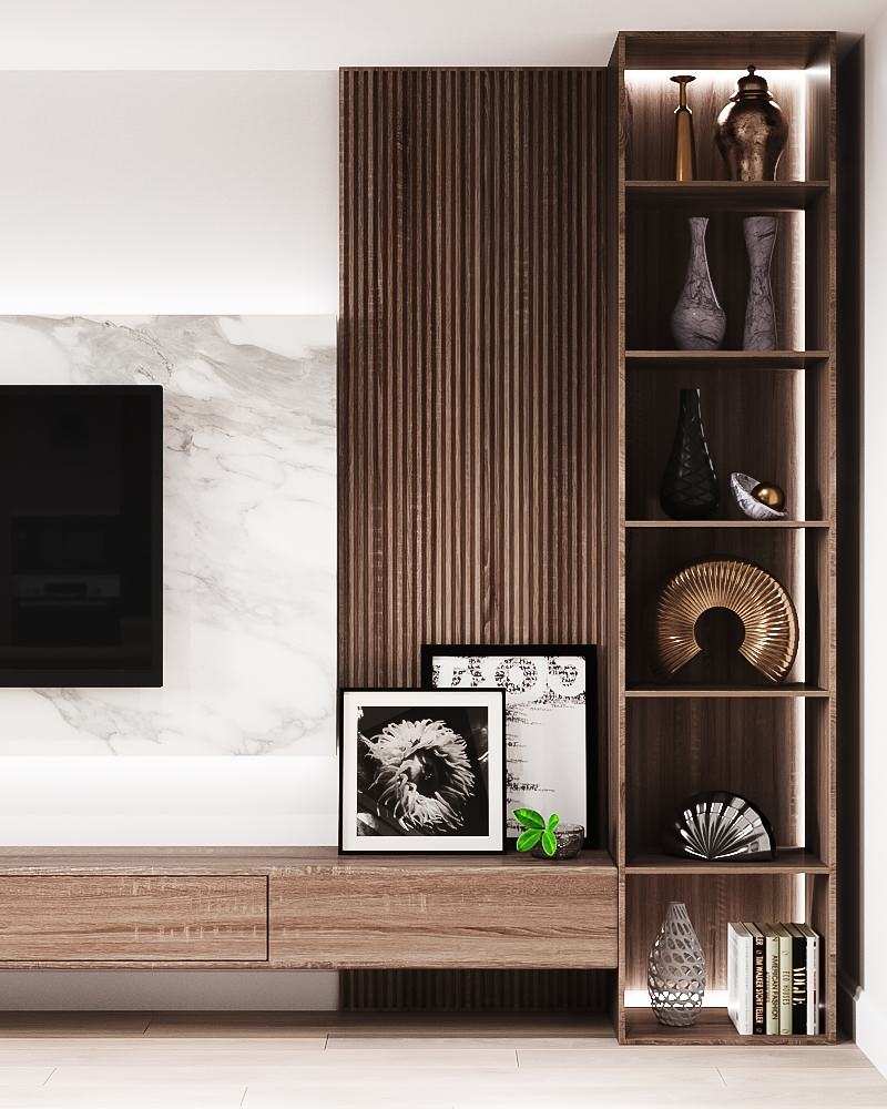 Кухня - гостиная в современном стиле