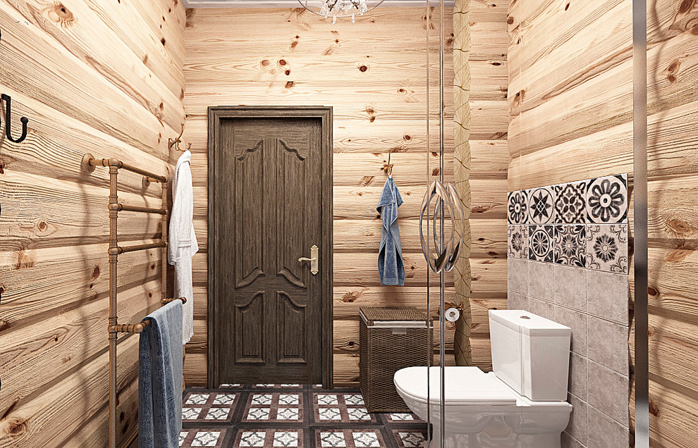 Санузлы в доме из бруса