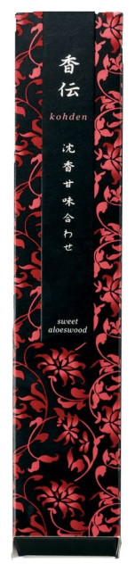 Nippon Kodo Kohden Japanese Incense Sticks, Sweet Aloeswood