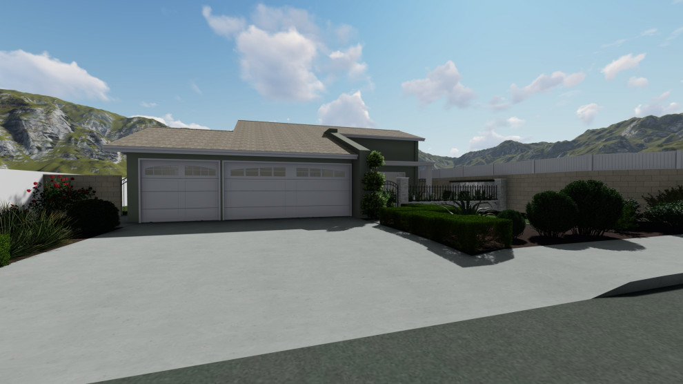 The Davis Residence Kitchen & Front Remodel