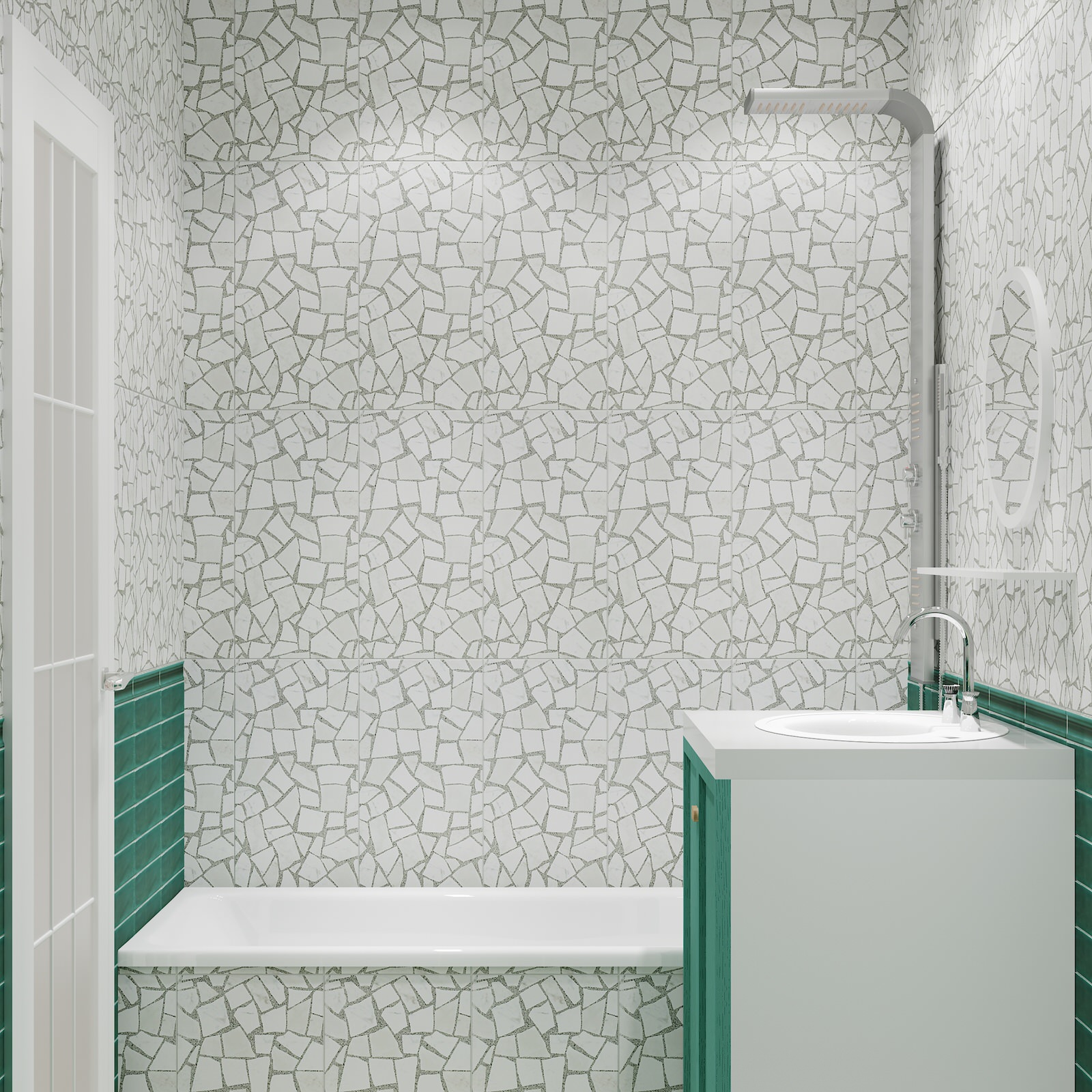 Дизайн - проект для романтичной, нежной и семейной женщины.