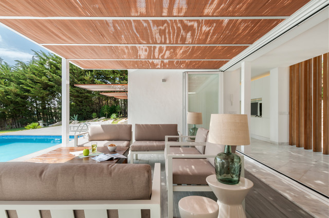 Atlanterra contemporaneo-patio