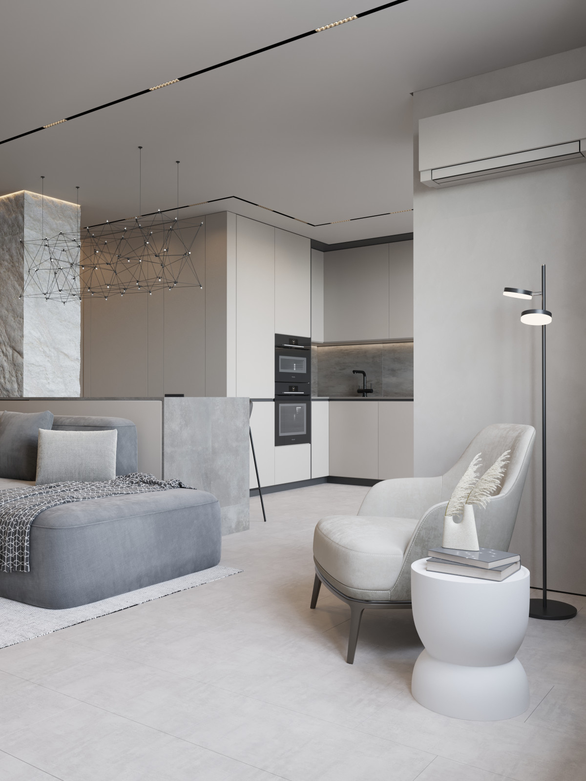 Минималистичный дизайн квартиры