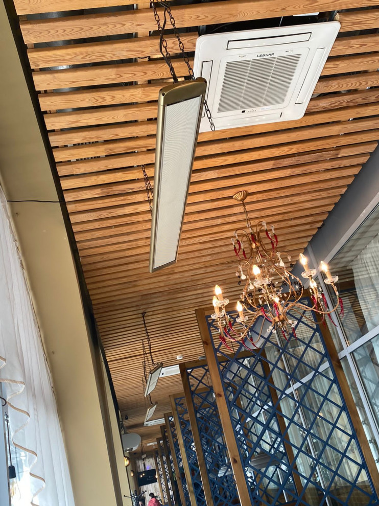 Кондиционер в ресторан "Ферма"