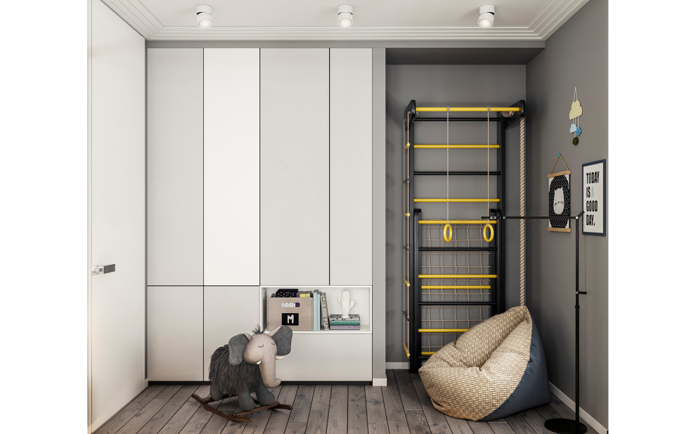 Дизайн-проект квартиры в г.Симферополь,  Жигулина Роща