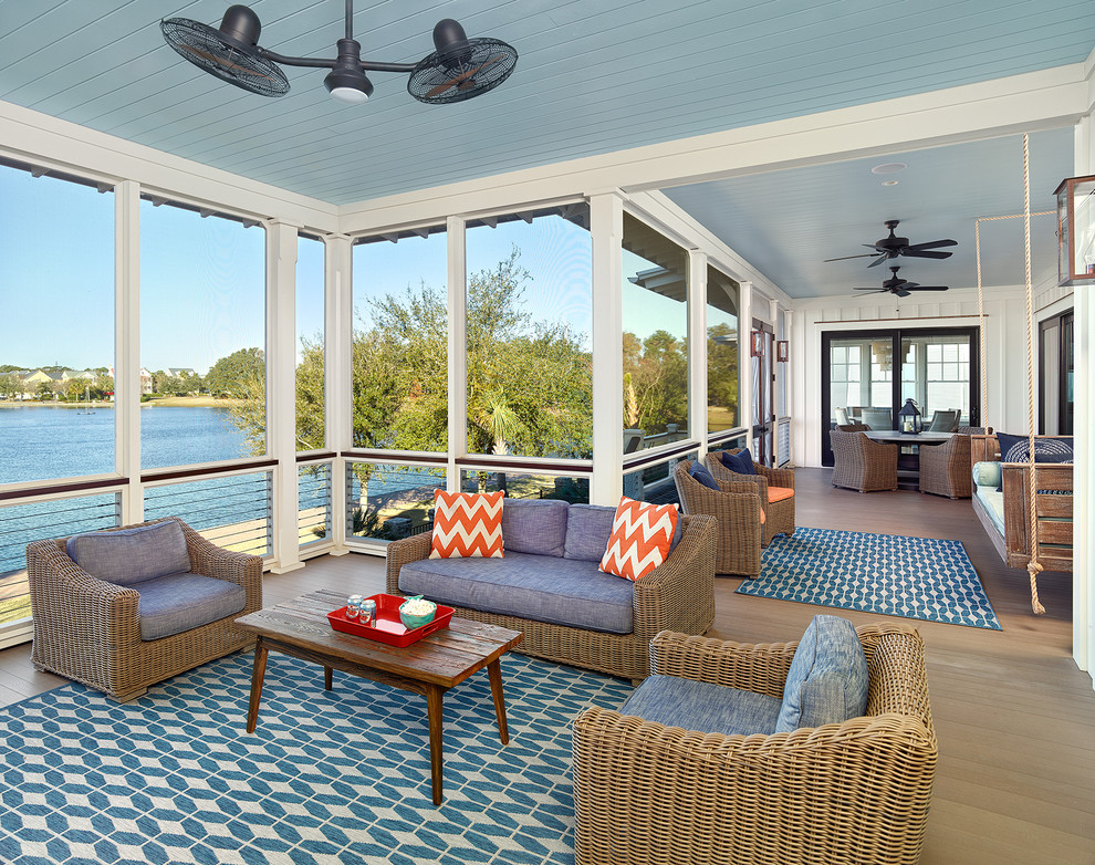 1718 Pierce Street - Beach Style - Porch - Charleston - by Cobb ...