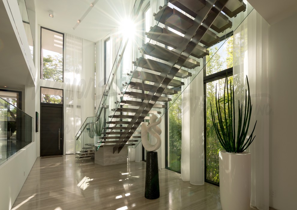 Hibiscus Island, Miami Beach - Contemporary - Staircase - Miami - by ...